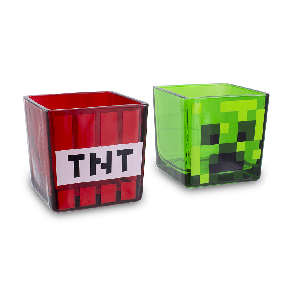 Product image Minecraft - Creeper and TNT Glasses 2-piece Set
