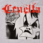 Product image Disney Villains - Splatter Cruella T-Shirt gray