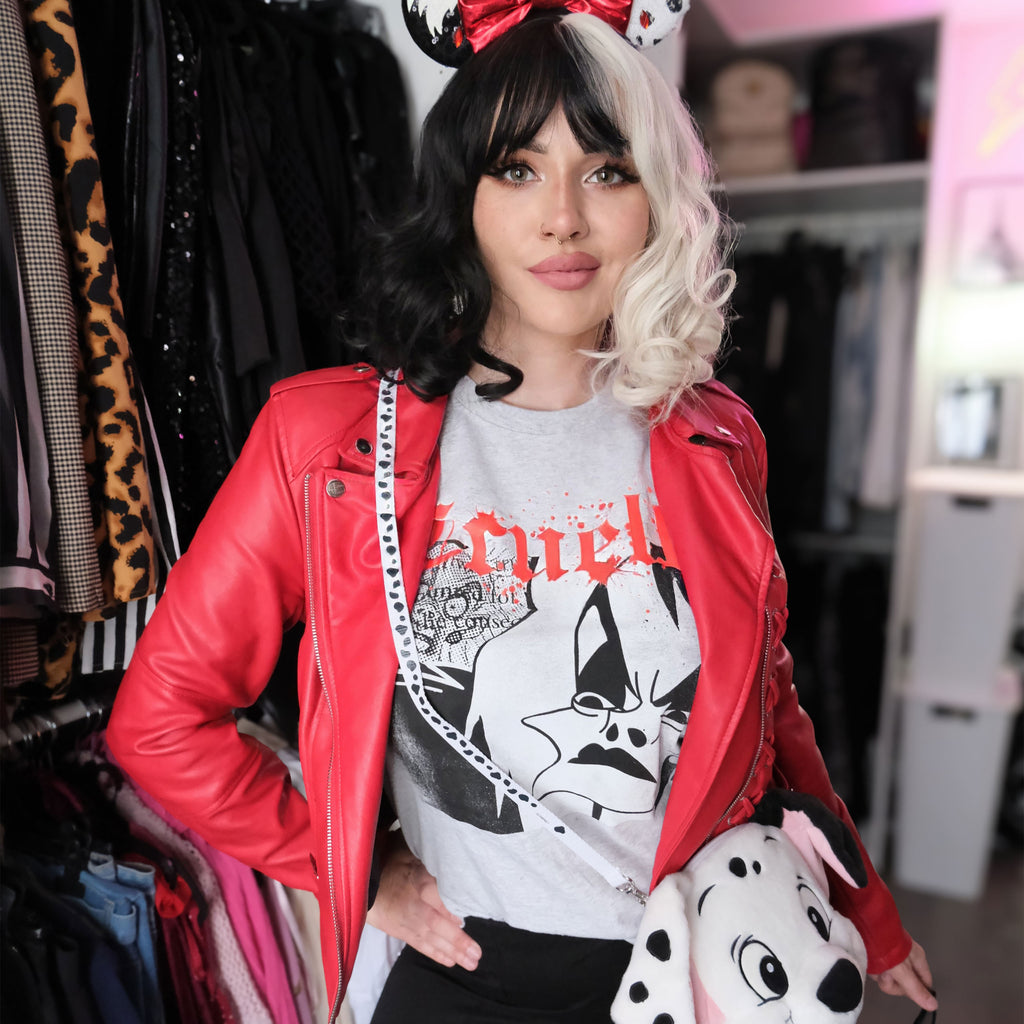 Product image Disney Villains - Splatter Cruella T-Shirt gray