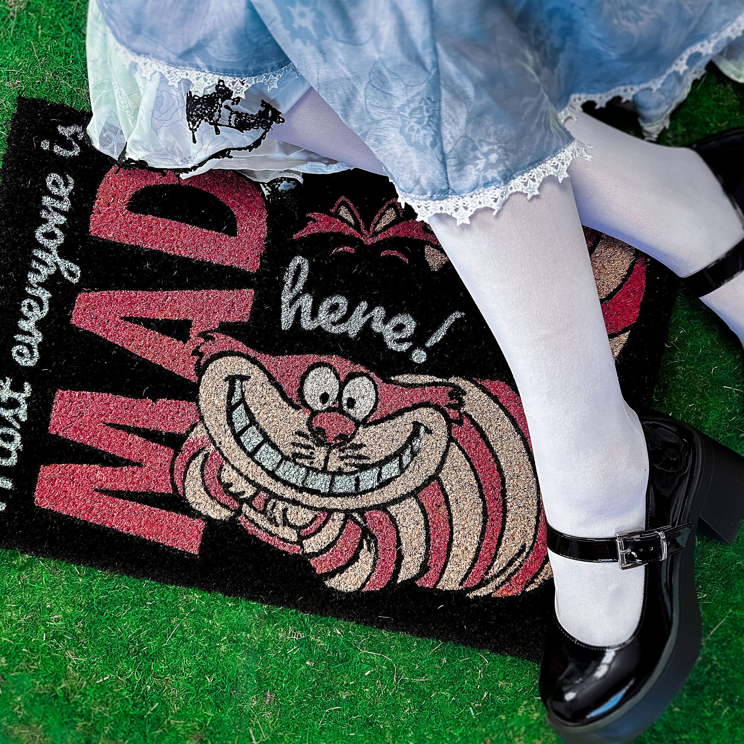Alice in Wonderland - Cheshire Cat Doormat – Elbenwald