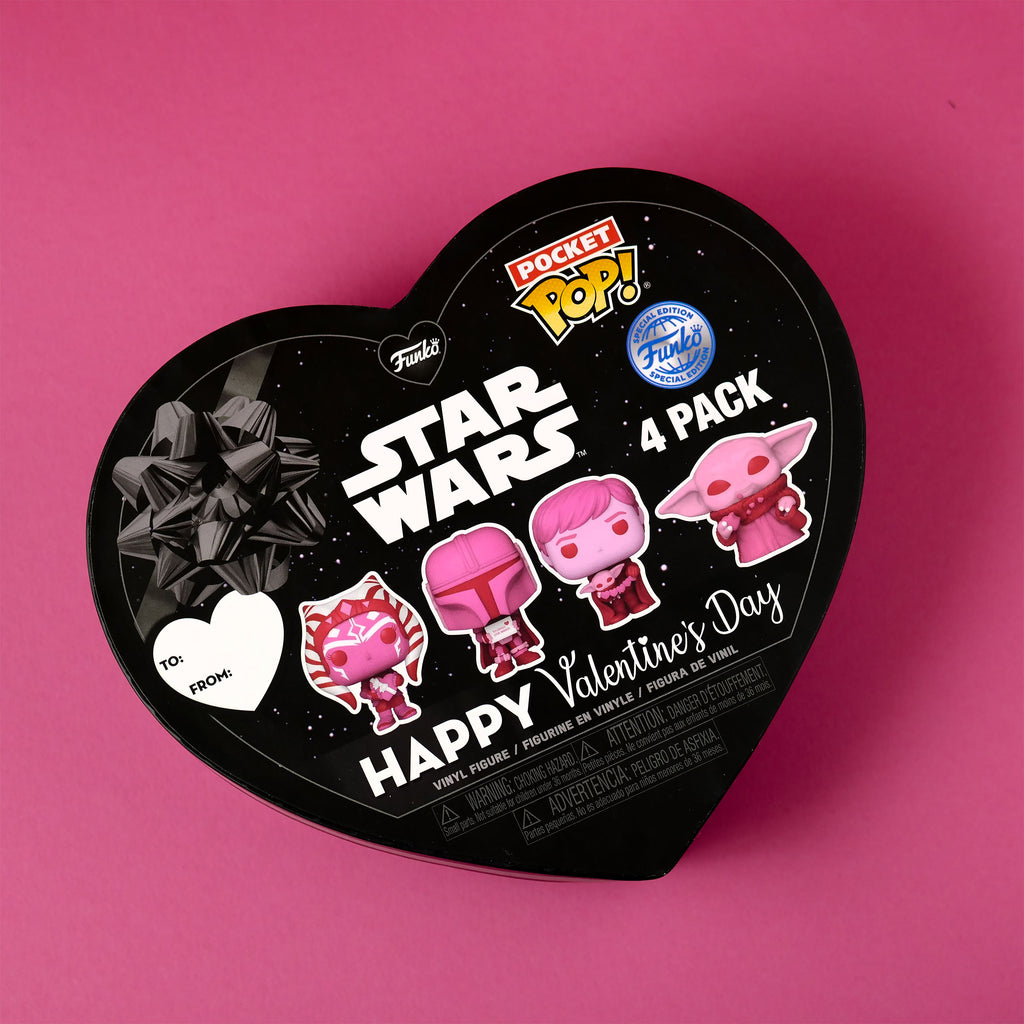 Product image Star Wars - Funko Pocket Pop 4-Pack Figure Set Valentine's Edition