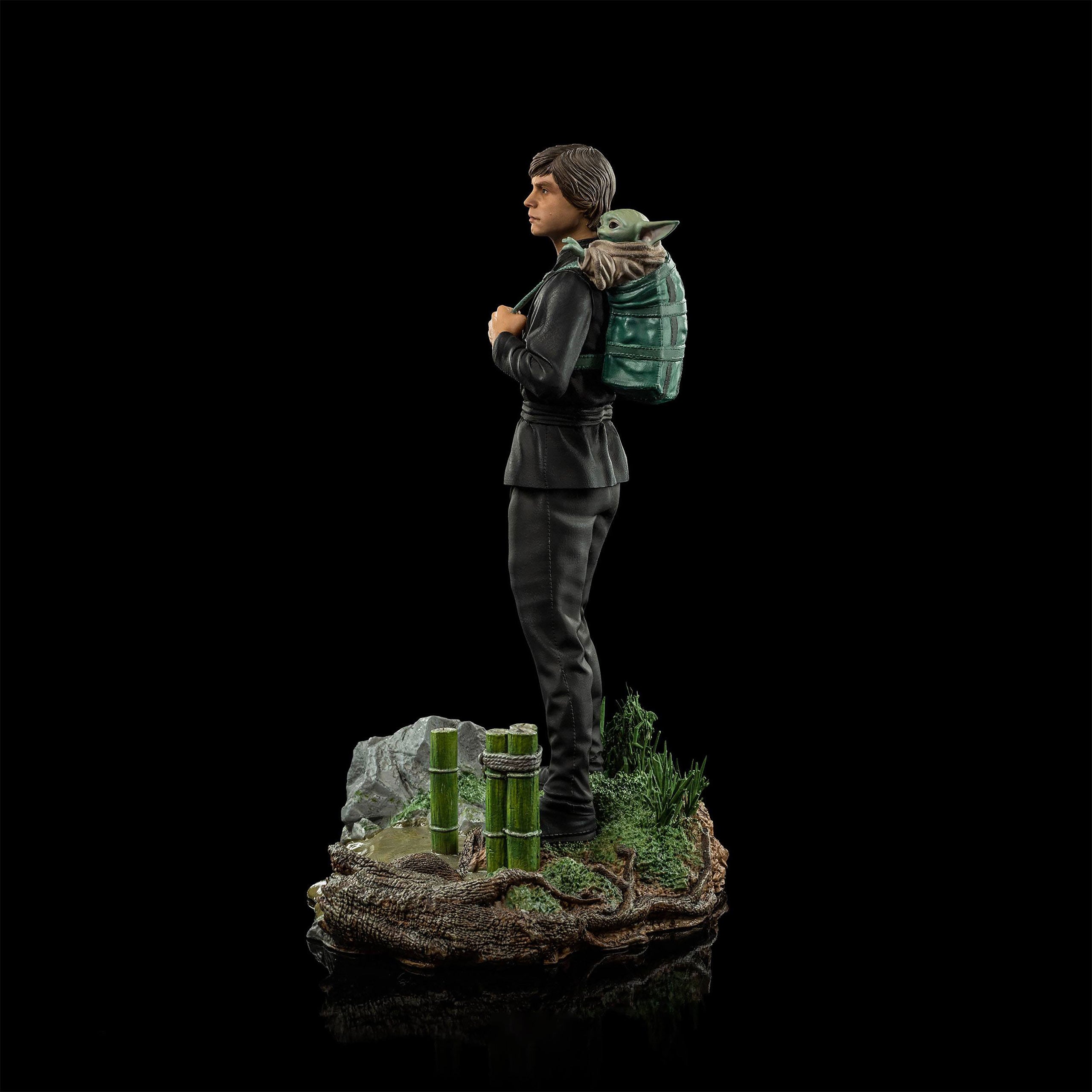 Product image Luke Skywalker & Grogu Training Statue Limited - Star Wars The Book of Boba Fett