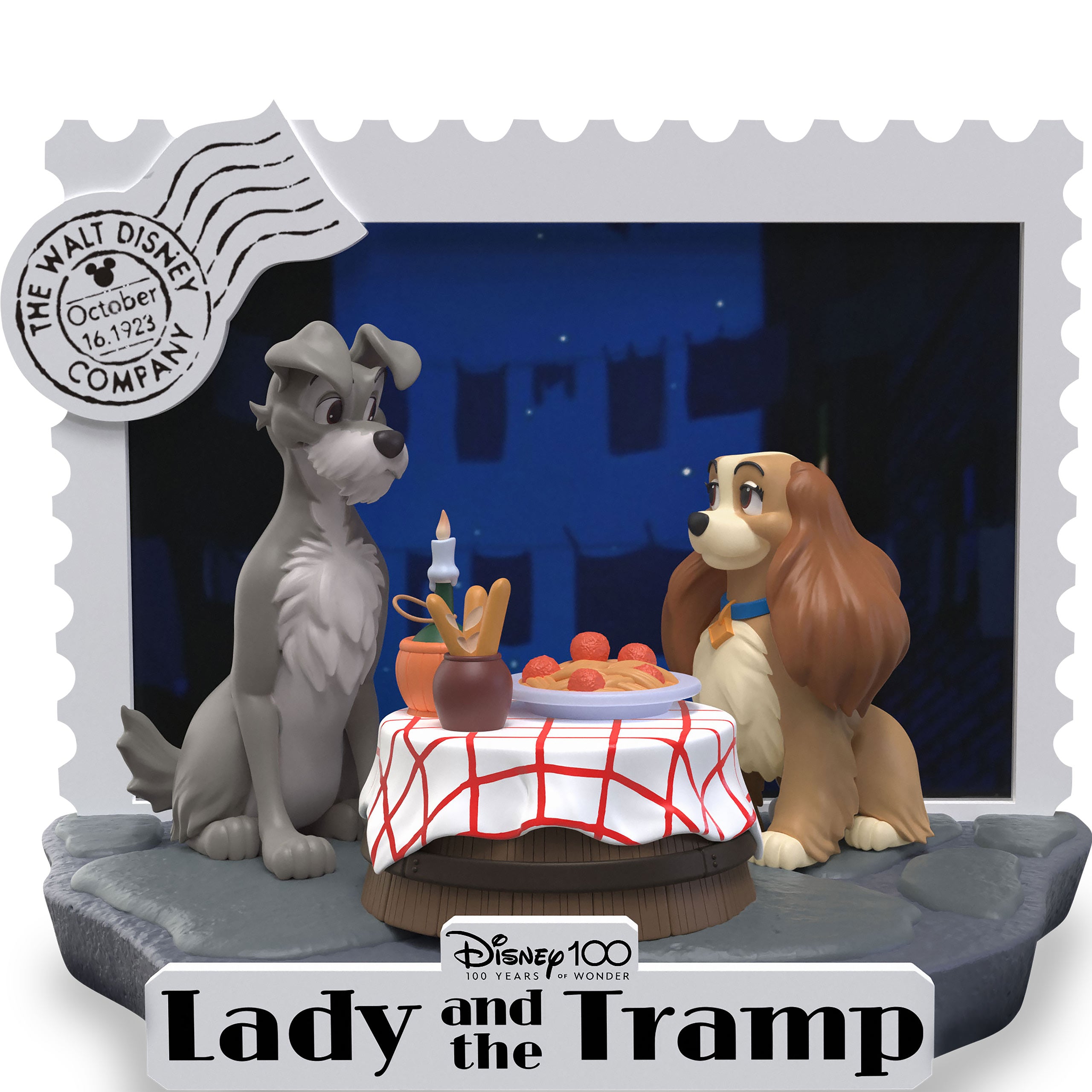 Lady and the Tramp D-Stage Diorama Figure – Elbenwald