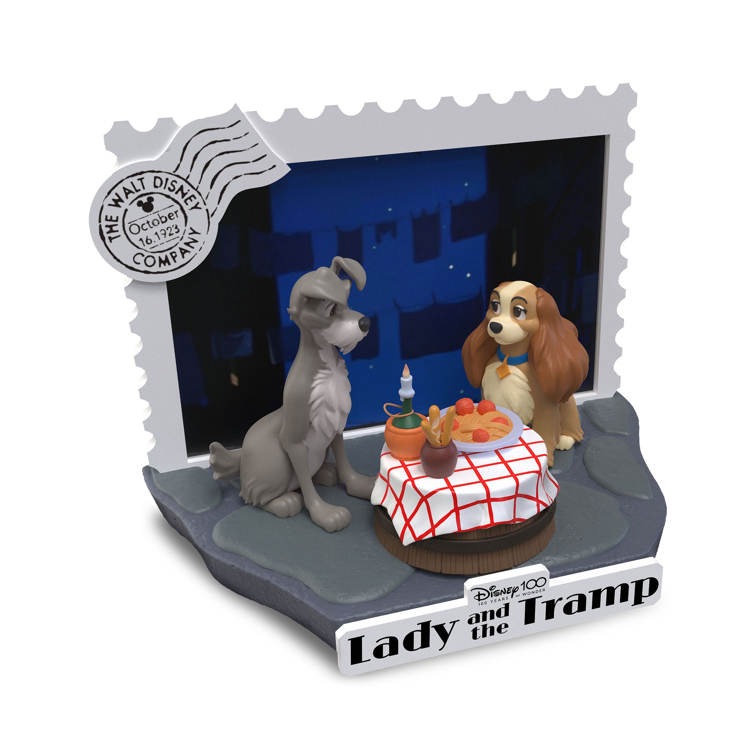 Lady and the Tramp D-Stage Diorama Figure – Elbenwald