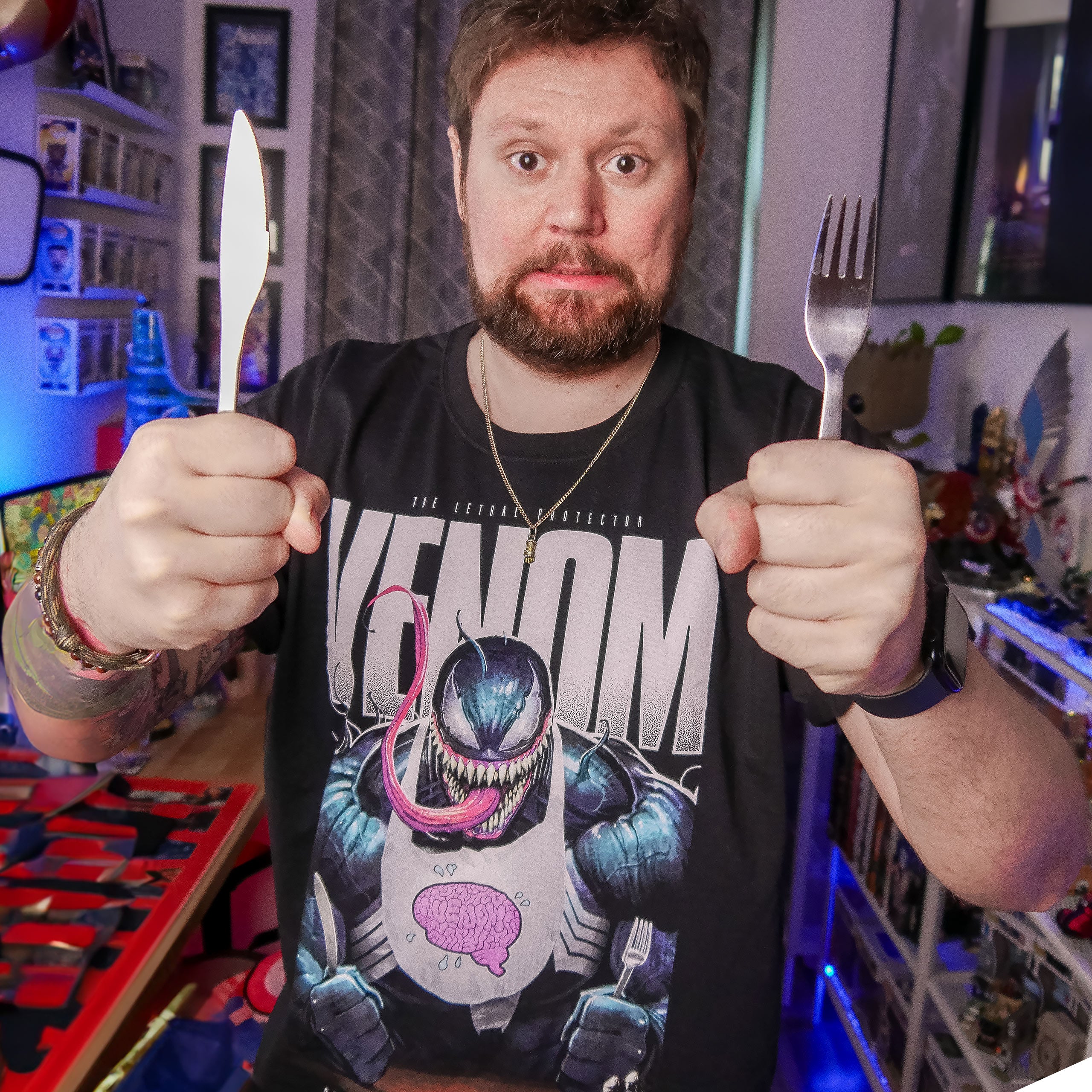 Product image Venom - So Many Snacks T-Shirt black