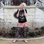 Product image Wednesday with Enid and Eugene Collage T-Shirt black