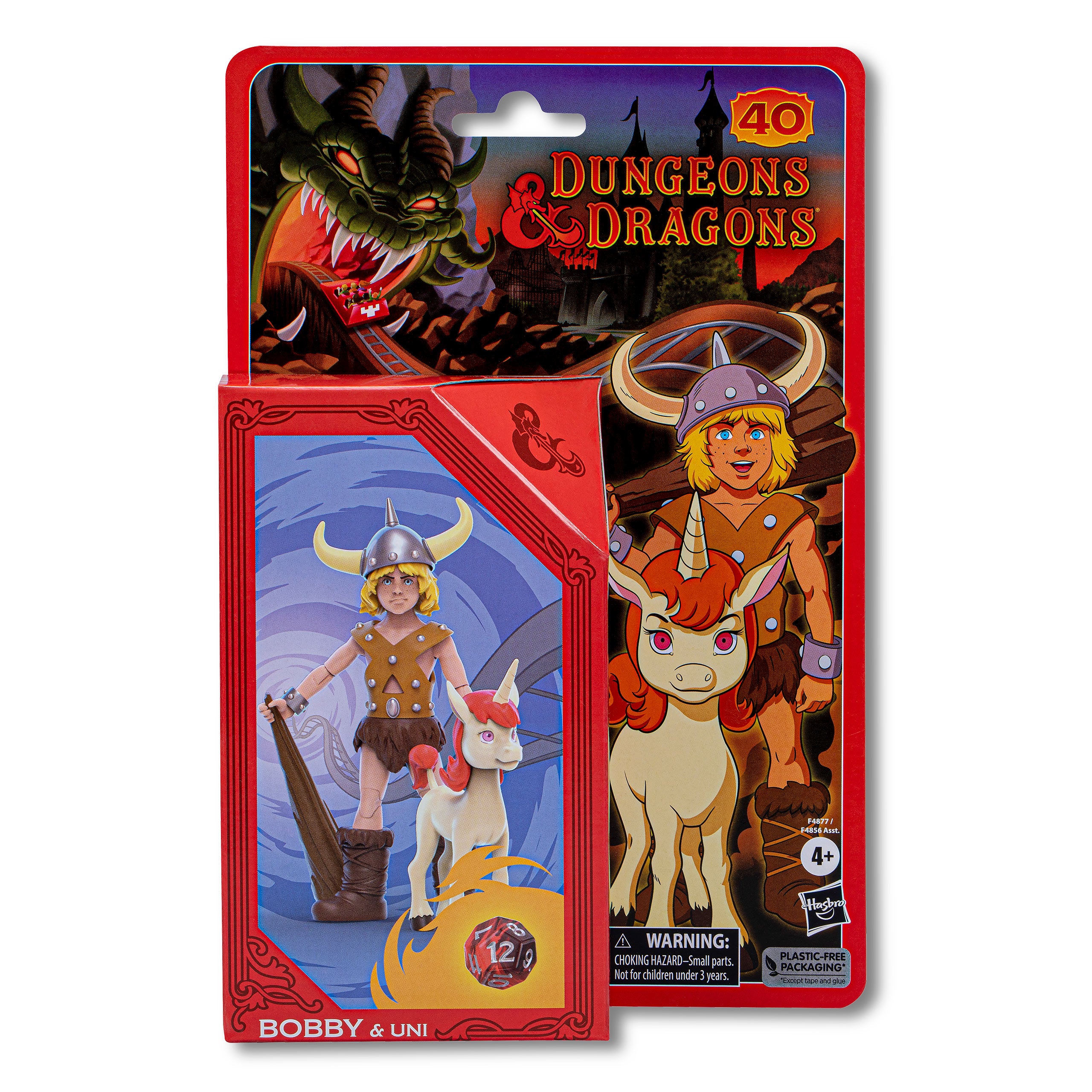 Product image Dungeons & Dragons - Bobby & Uni Cartoon Classics Action Figures