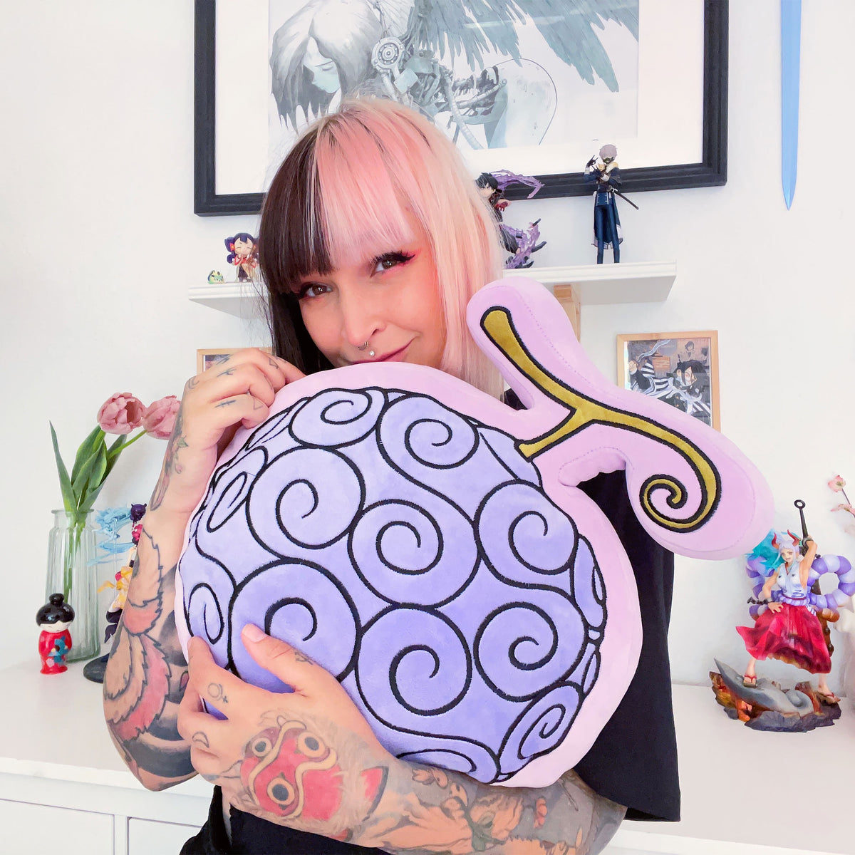 Product image One Piece - Gomu Gomu Devil Fruit Cushion