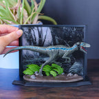 Product image Jurassic Park - Blue Velociraptor Diorama Figure