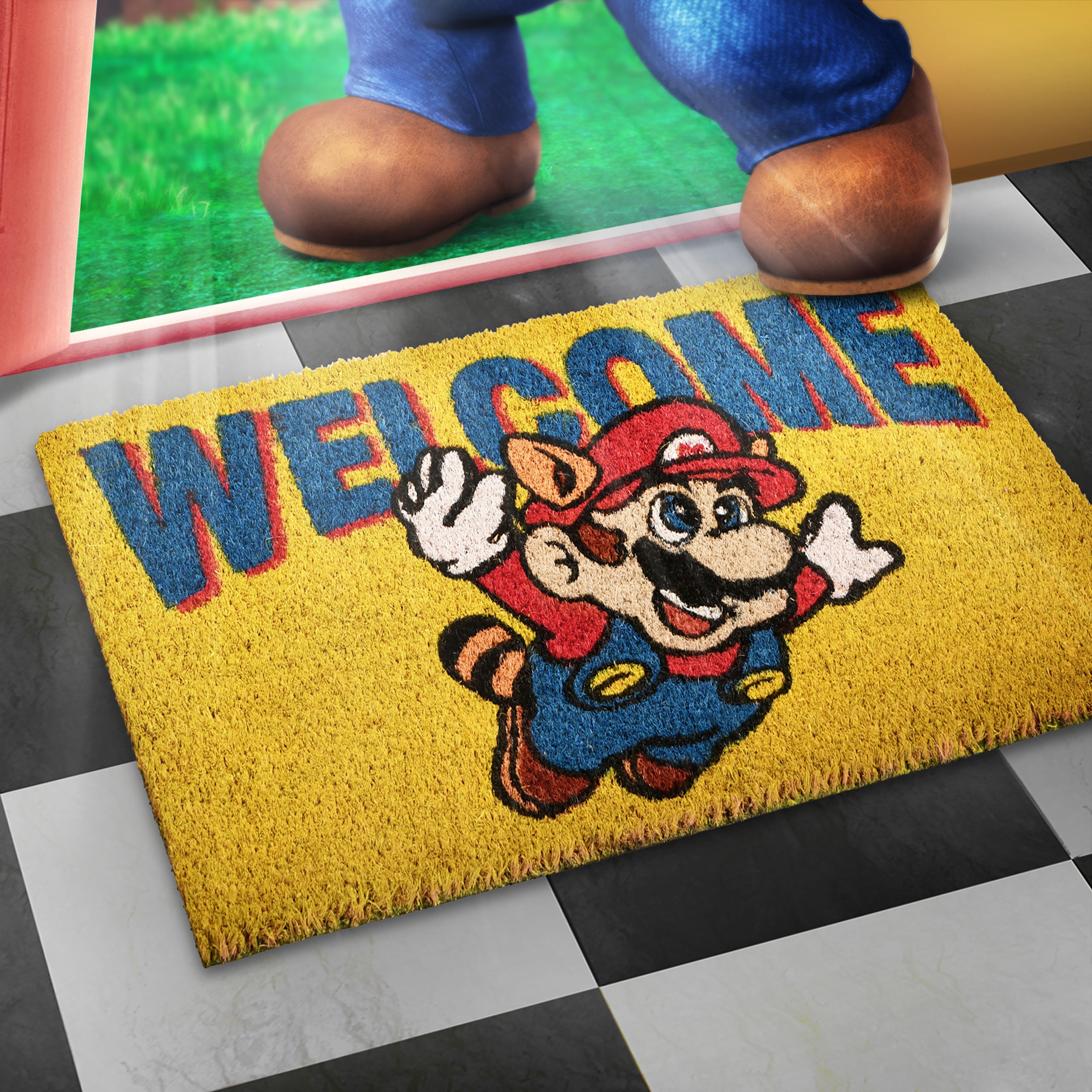 Super Mario - Welcome Doormat – Elbenwald