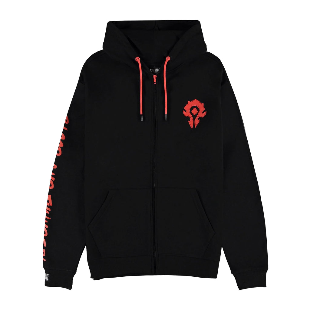 Product image World of Warcraft - Blood & Thunder Horde Logo Hoodie Black