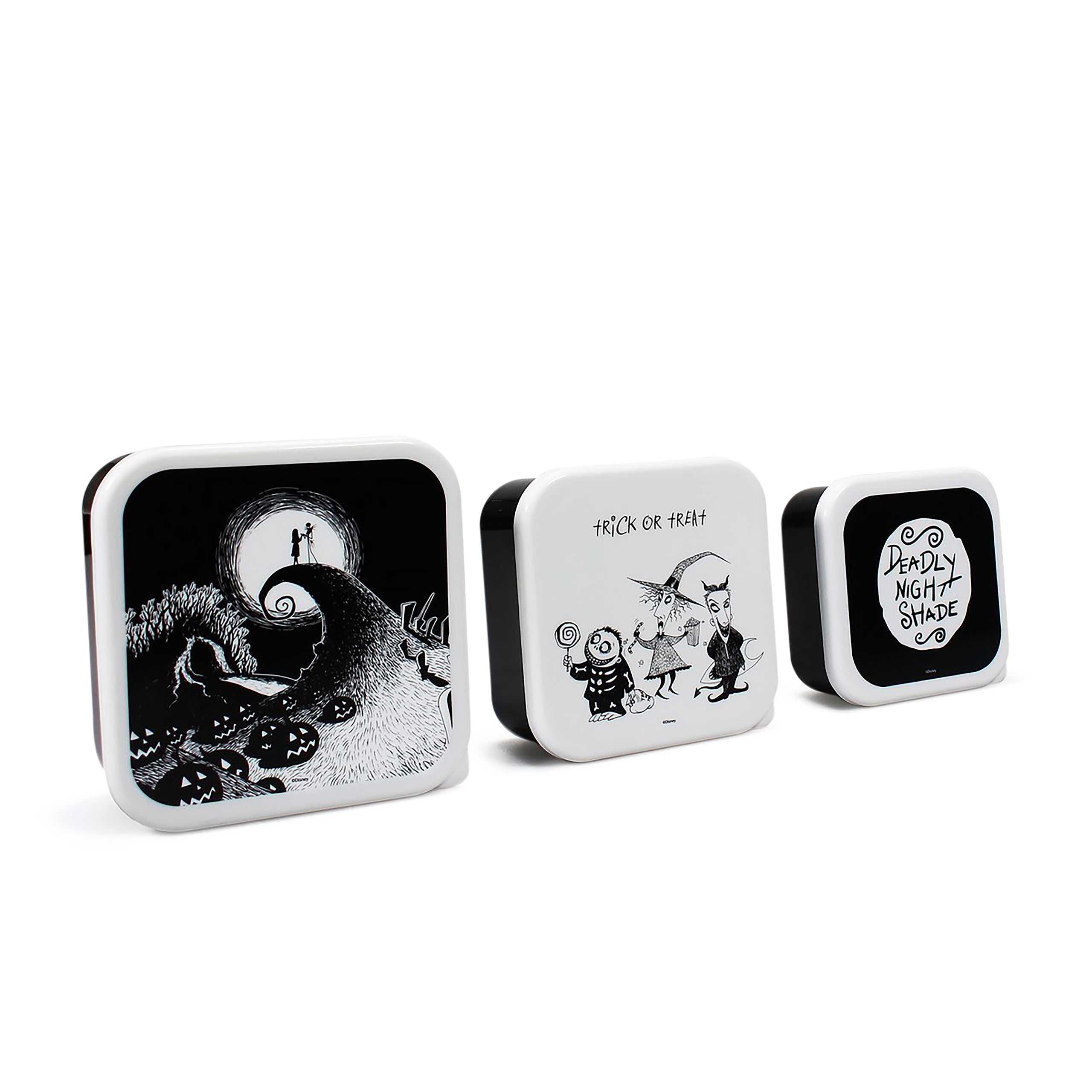 Nightmare Before Christmas - Deadly Shade Lunchbox Set of 3