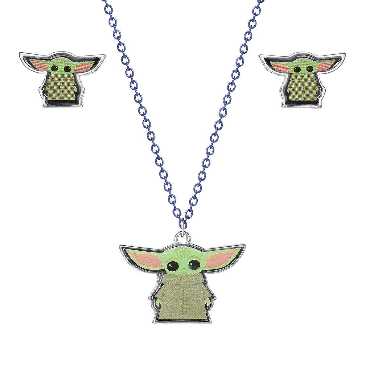 Product image Grogu Necklace with Stud Earrings - Star Wars The Mandalorian