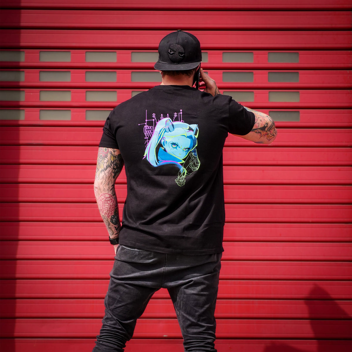 Product image Cyberpunk Edgerunners - Rebecca Neon T-Shirt Black