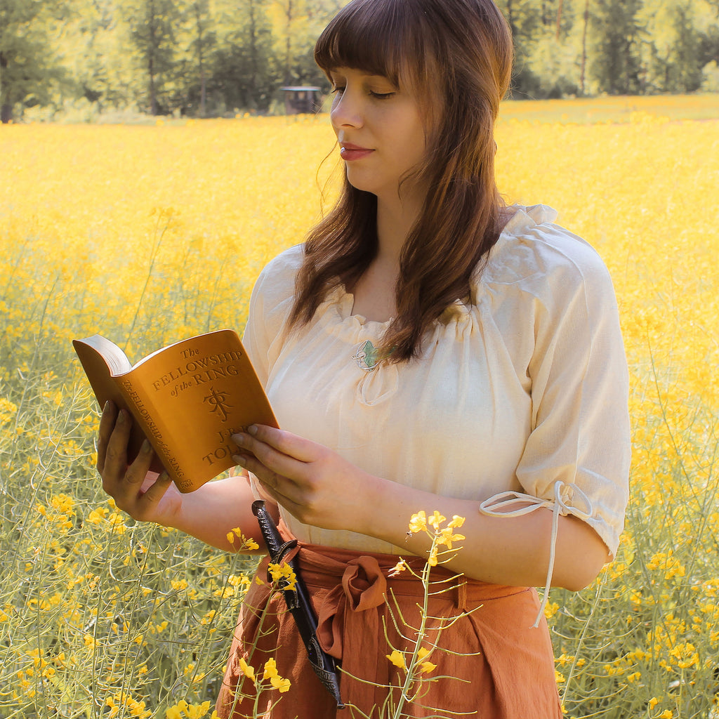 Product image Medieval Short Sleeve Blouse Vera Beige