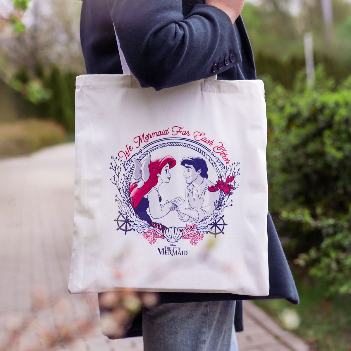 Product image Ariel - We Mermaid for Each Other tote bag white