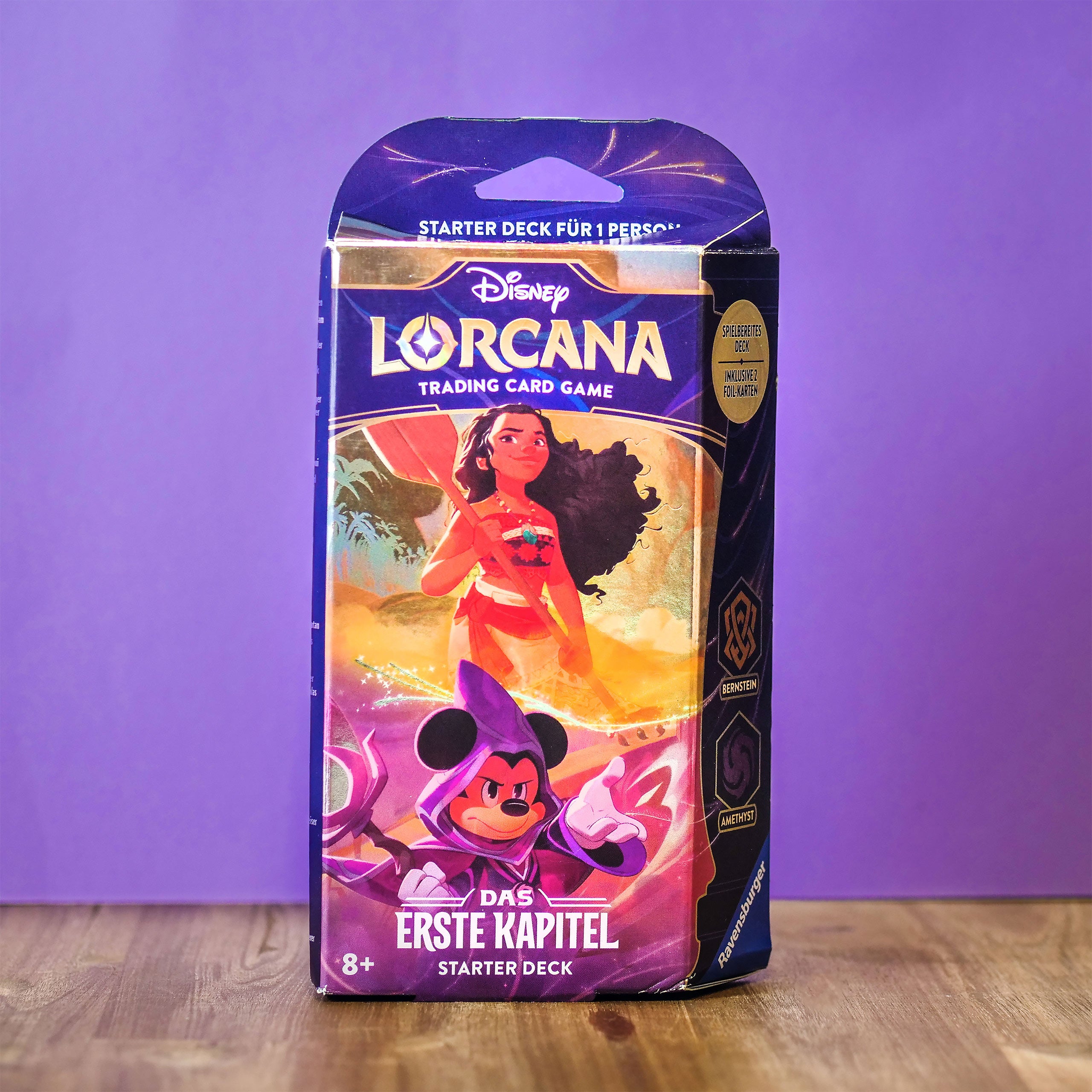 Disney Lorcana Amber and Amethyst Starter Set - The First Chapter