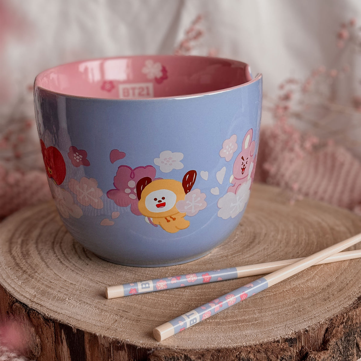 Product image BT21 - Characters Ramen Bowl with Chopsticks