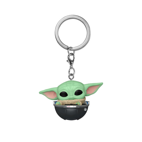 Product image Grogu in Stroller Funko Pop Keychain - Star Wars The Mandalorian