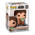 Product image Peli Motto with Grogu Funko Pop Bobblehead Figure - Star Wars The Mandalorian