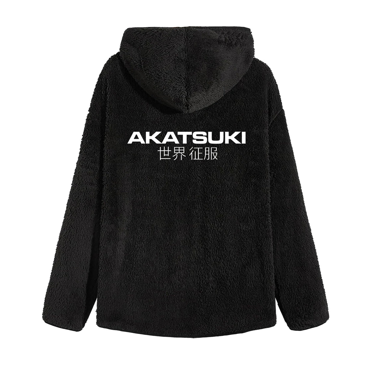 Product image Naruto - Akatsuki Plush Hoodie Jacket Black