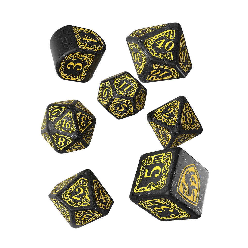 Product image Harry Potter - Hufflepuff RPG Dice Set 7pc Black