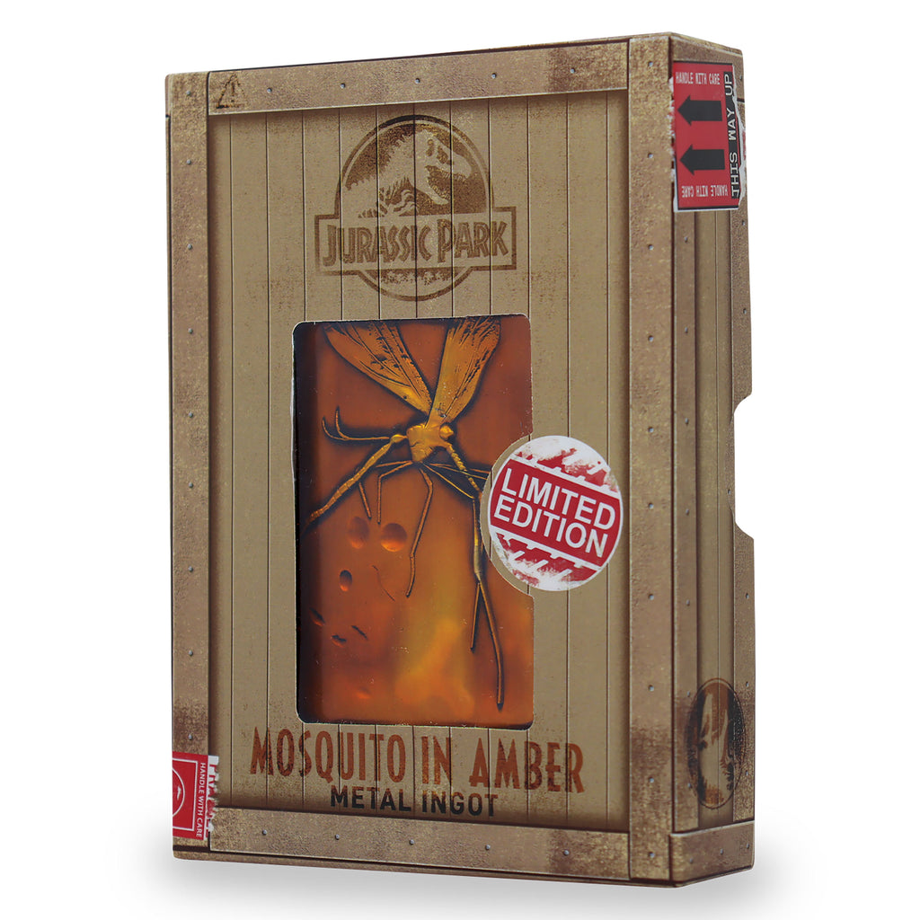 Product image Jurassic Park - Mosquito in Amber Metal Bar Replica Limited