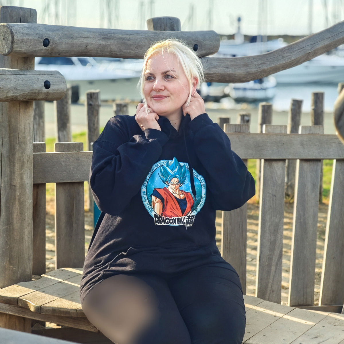 Product image Dragon Ball Super - Goku Super Saiyan Blue Hoodie Black