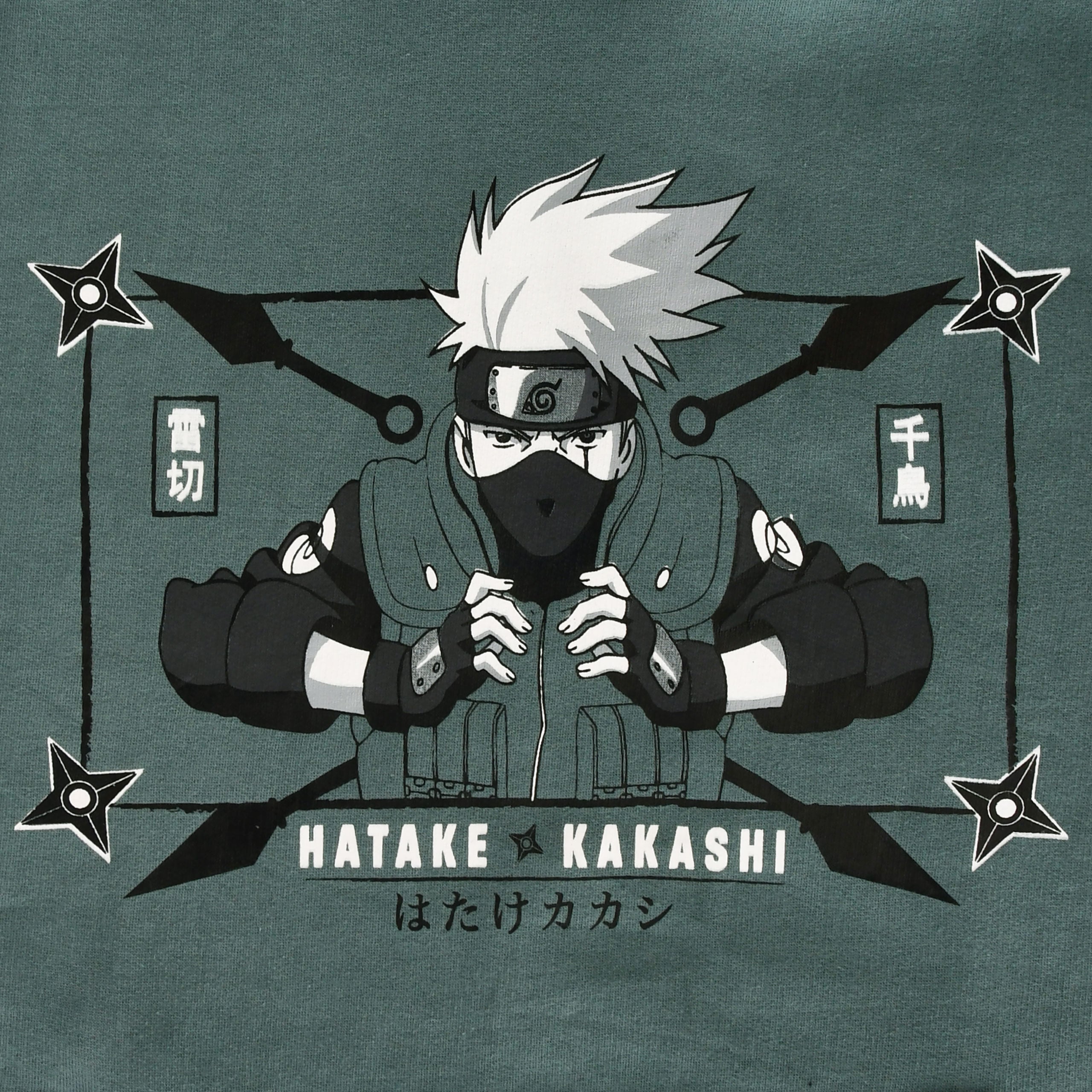 Naruto Shippuden - Hatake Kakashi Hoodie Green – Elbenwald