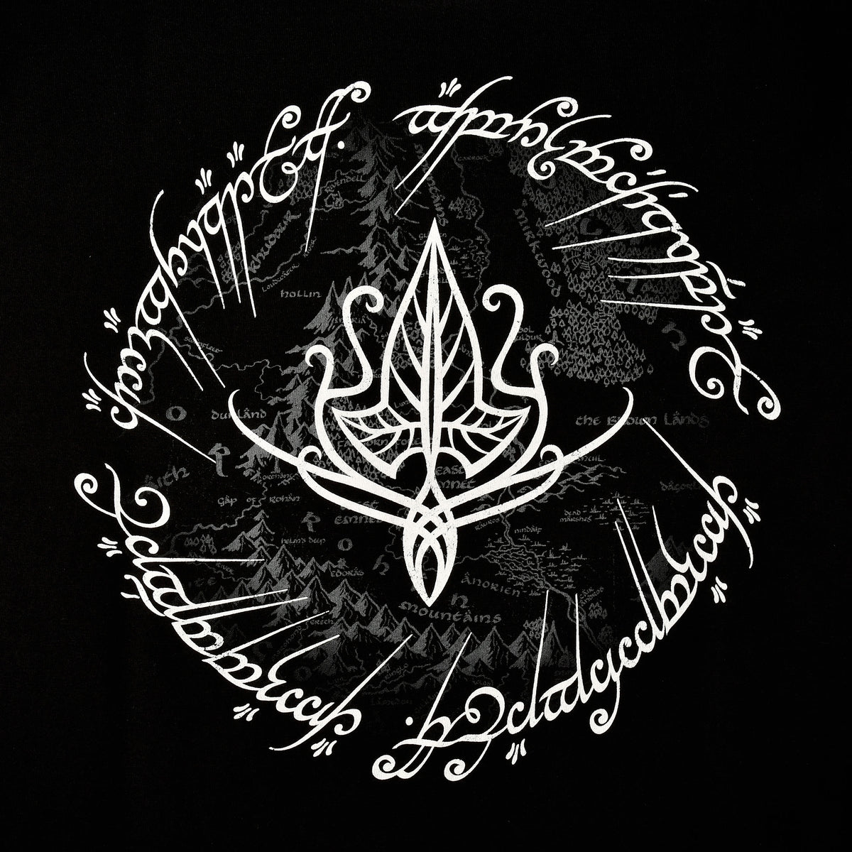 Product image The Lord of the Rings - Elven Leaf T-Shirt black