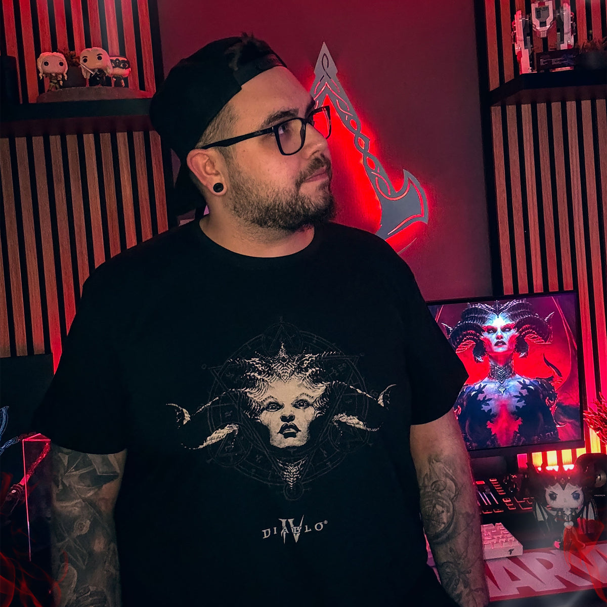 Product image Diablo IV - Queen of the Damned T-Shirt Black