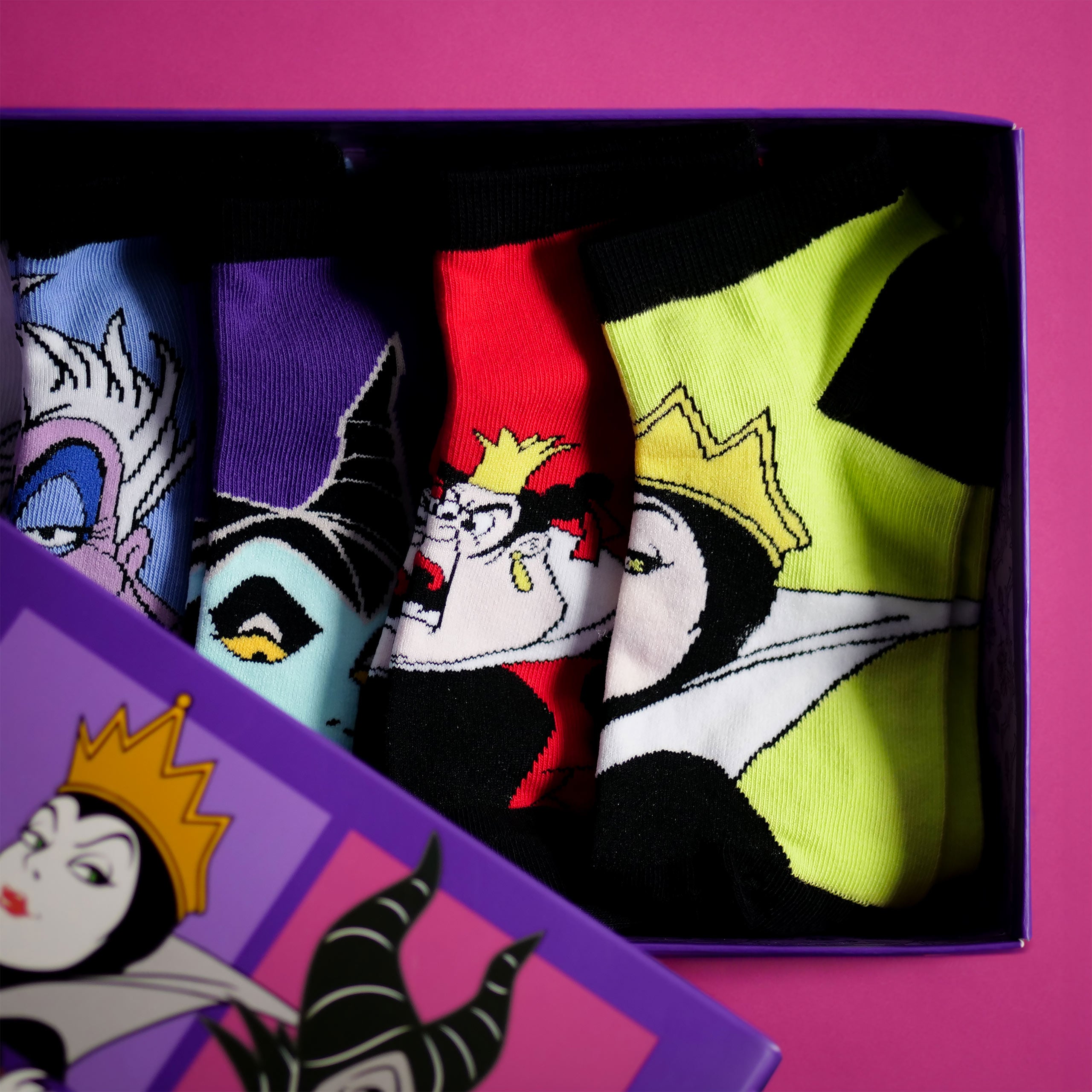Product image Disney - Villains Bad Girls Sneaker Socks 5-piece set