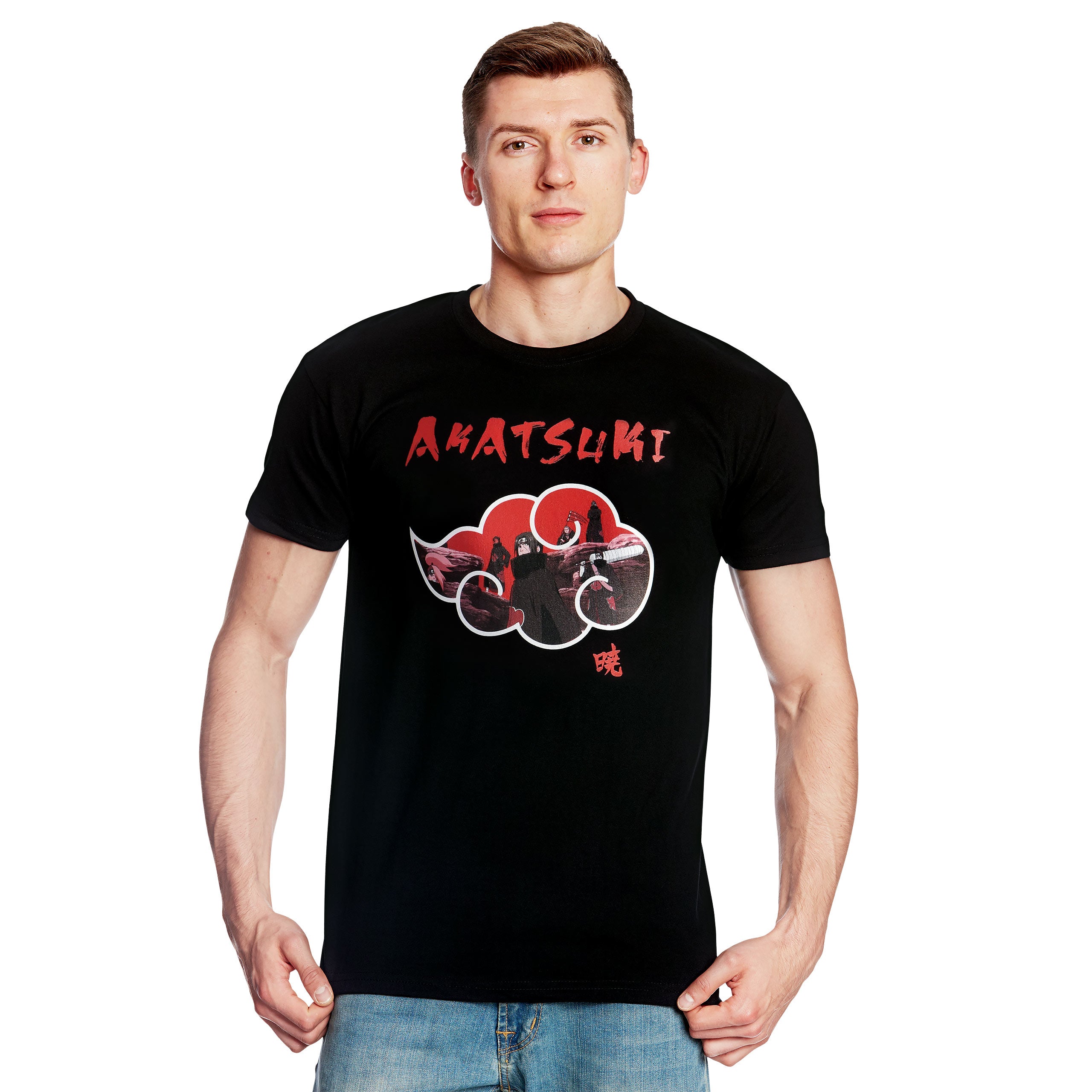 Akatsuki T-Shirt black - Naruto Shippuden – Elbenwald