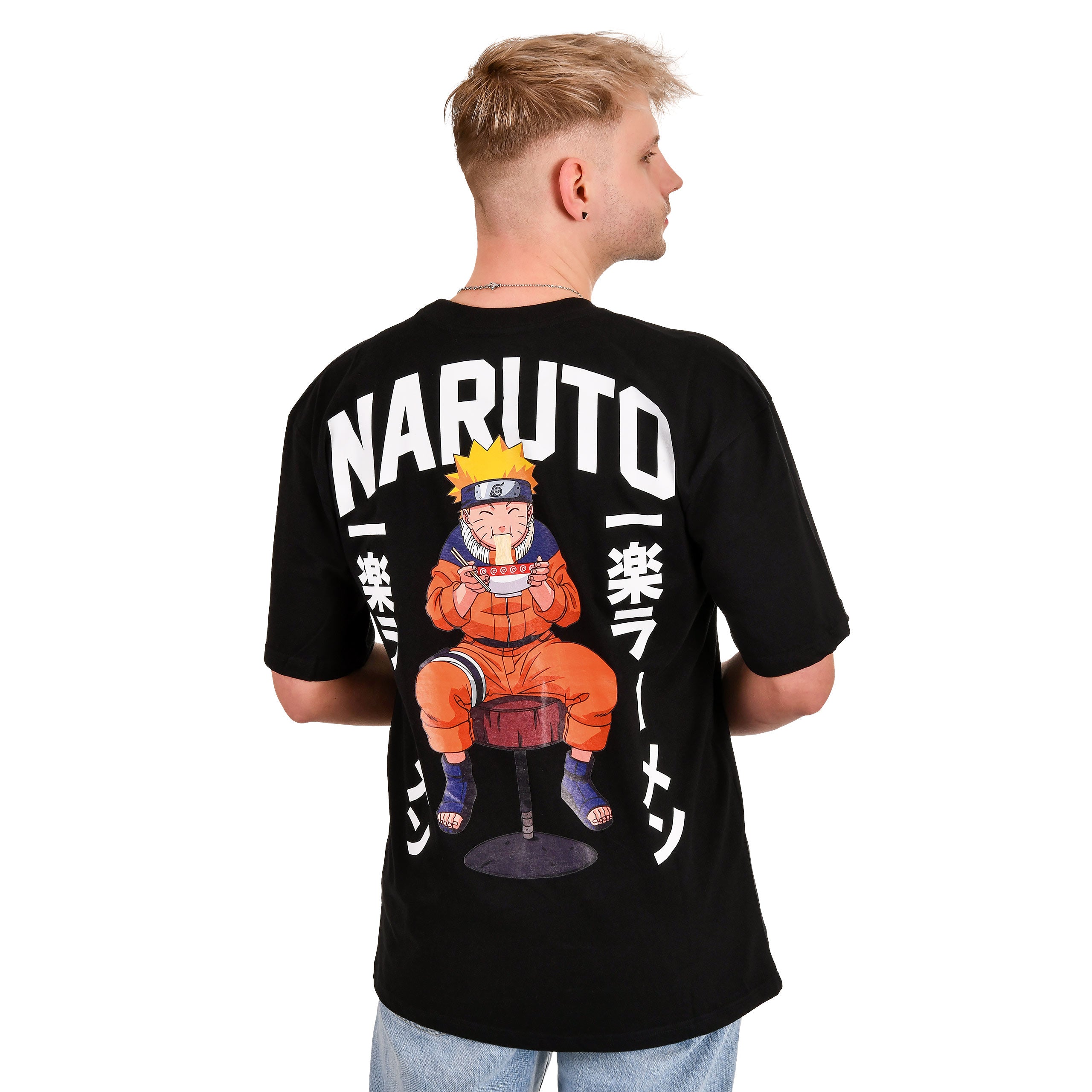 Naruto - Ichiraku Ramen Oversize T-Shirt black – Elbenwald