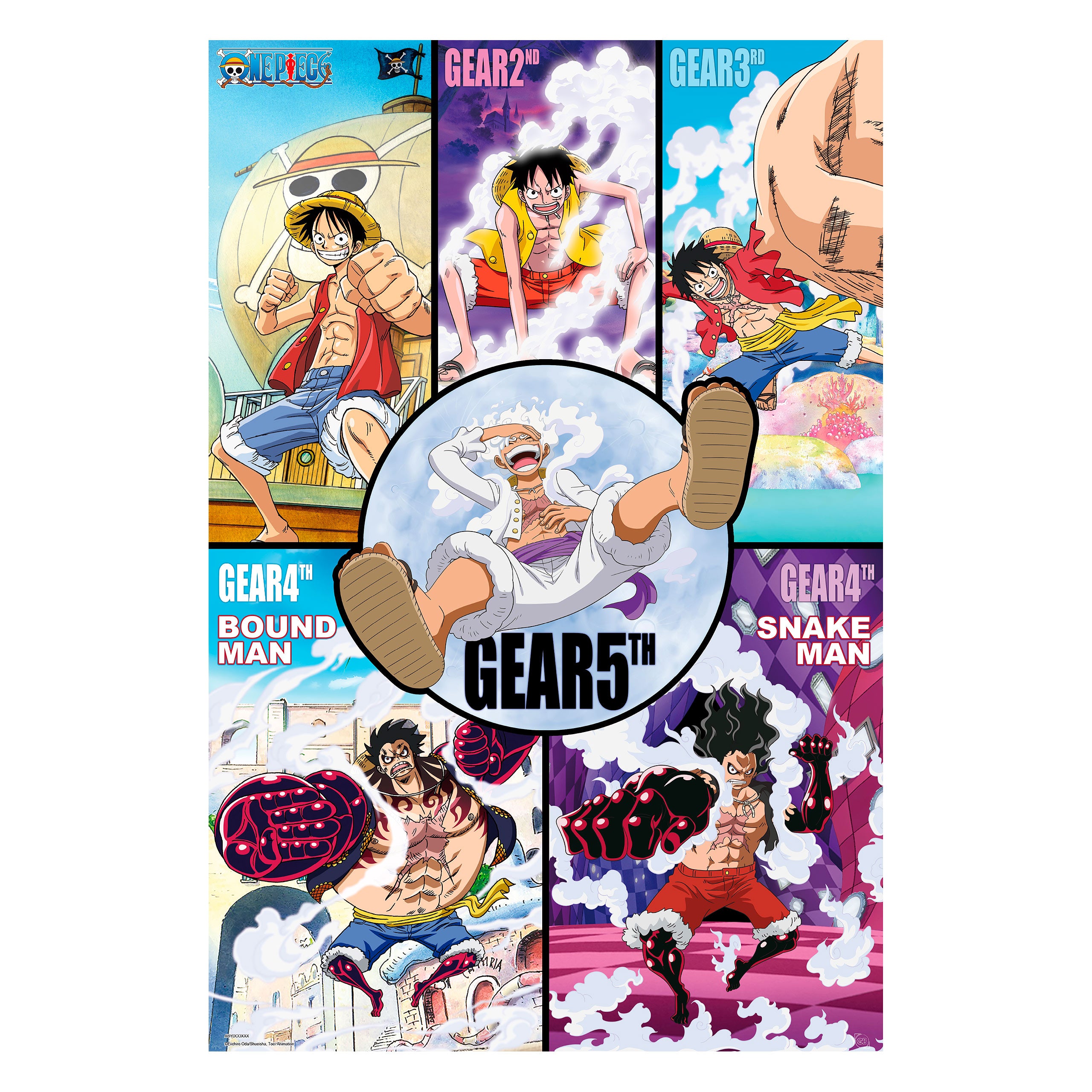 Product image One Piece: Gear 5 - Monkey D. Luffy Transformation Maxi Poster
