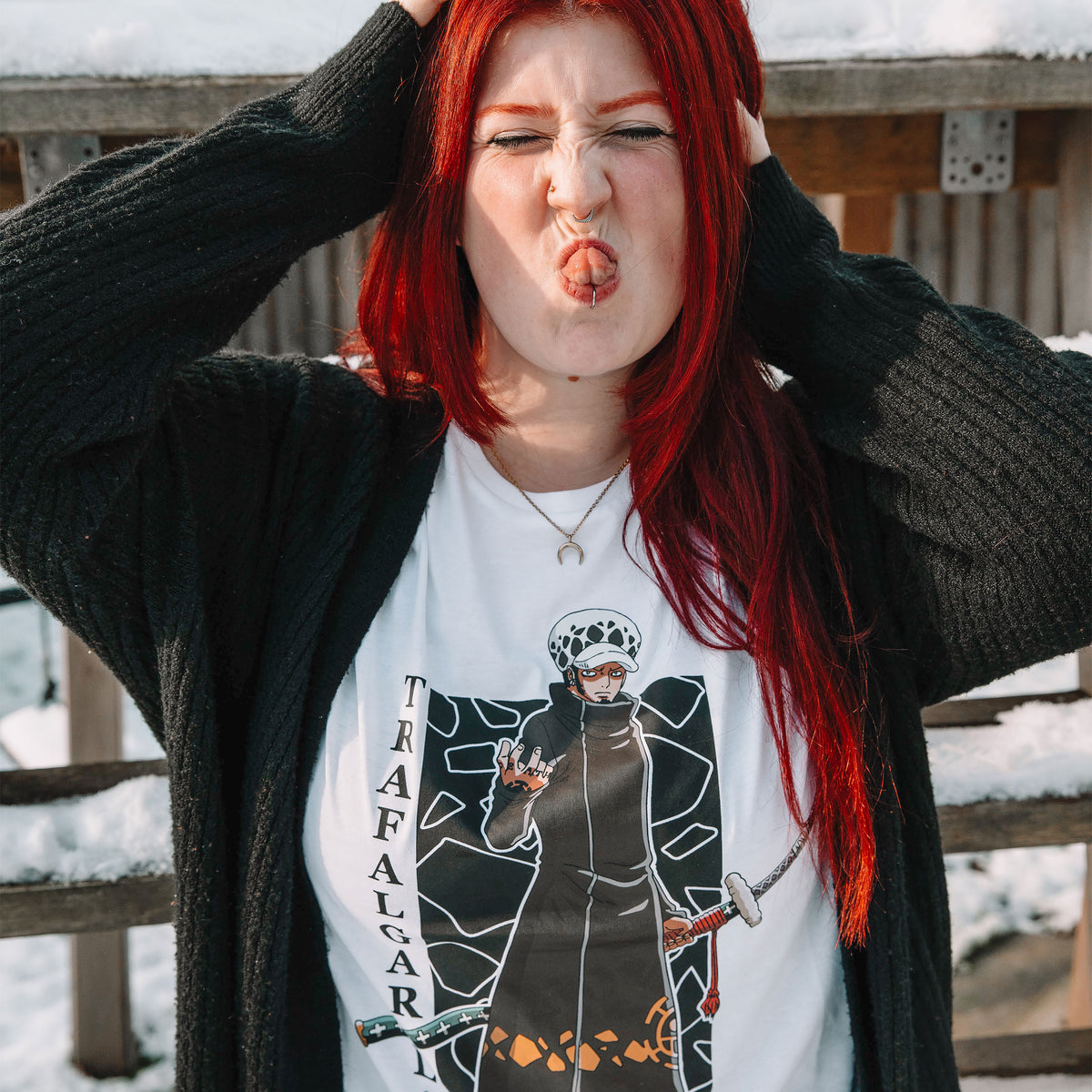 Product image One Piece - Trafalgar Law T-Shirt white