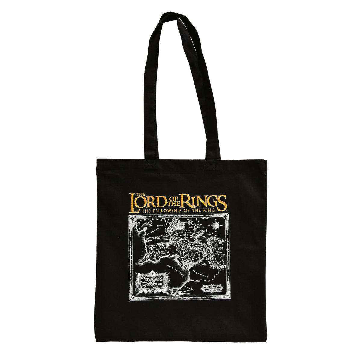 Product image The Lord of the Rings - Map of Middle-earth Jute Bag Black