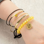 Product image Harry Potter - Hufflepuff Bracelets 5-Piece Set