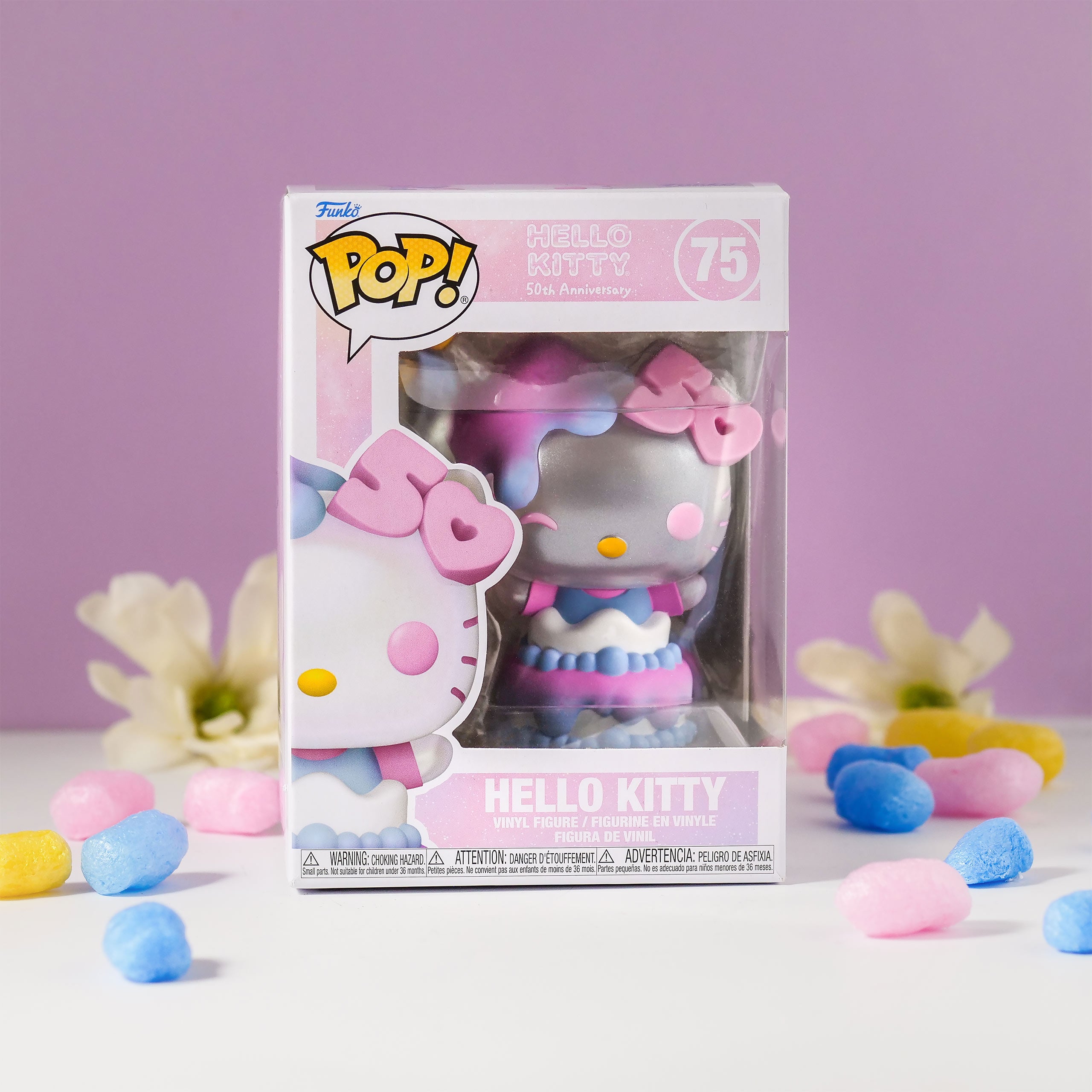 Hello Kitty Funko Pop Figure with Cake 50th Anniversary – Elbenwald