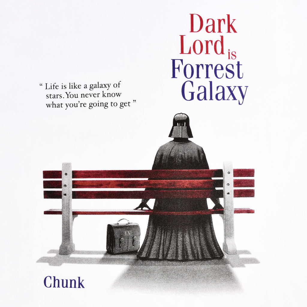Product image Dark Lord is Forrest Galaxy t shirt for Star Wars fans white