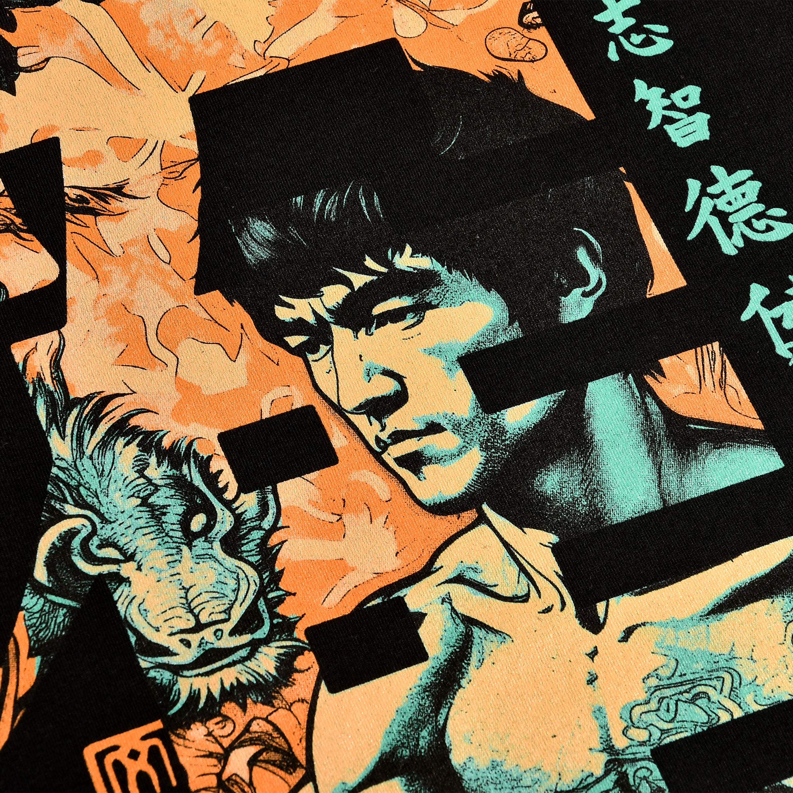 Product image Kung Fu Calligraphy T-Shirt for Bruce Lee fans black
