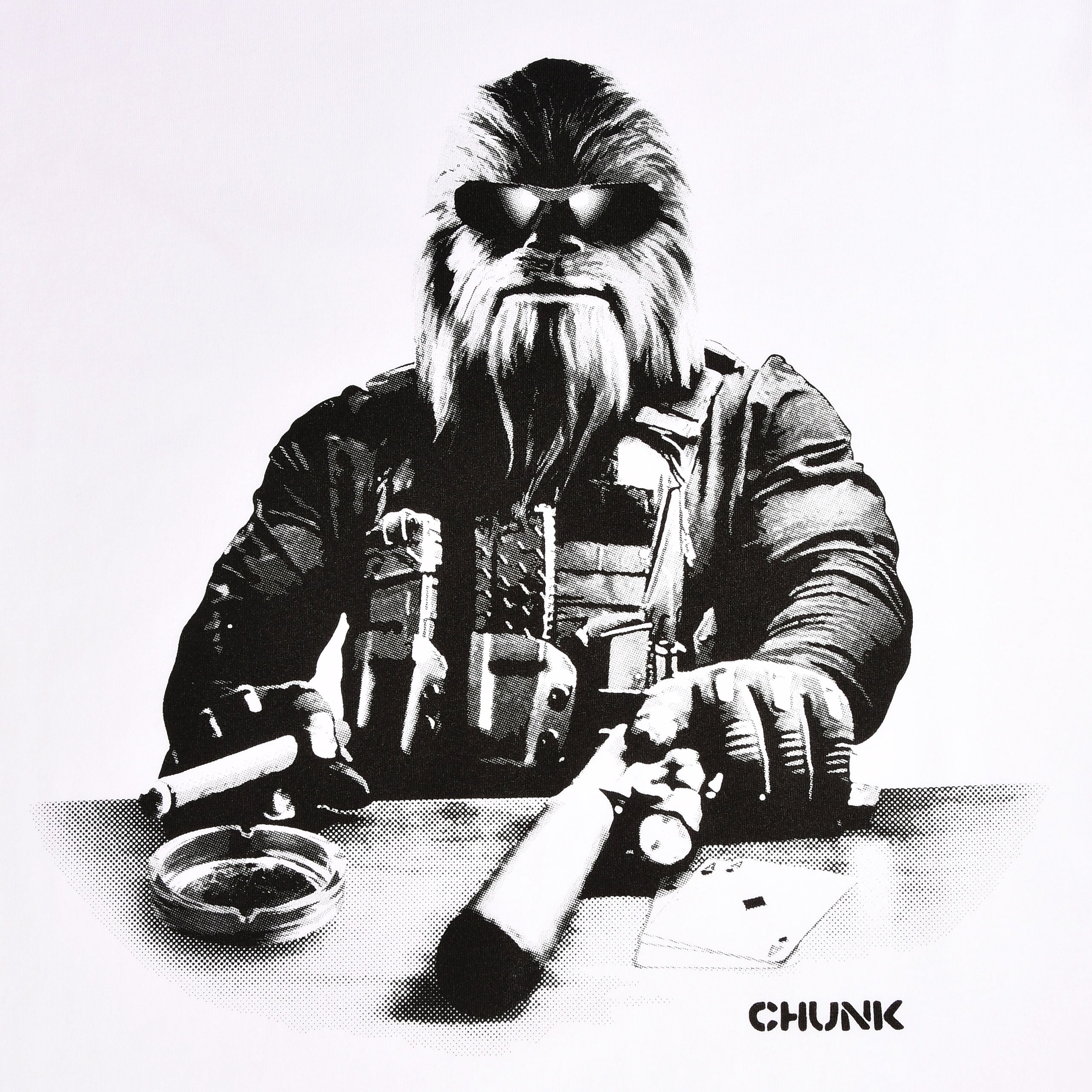 Product image Chewie Agent T-Shirt for Star Wars Fans white