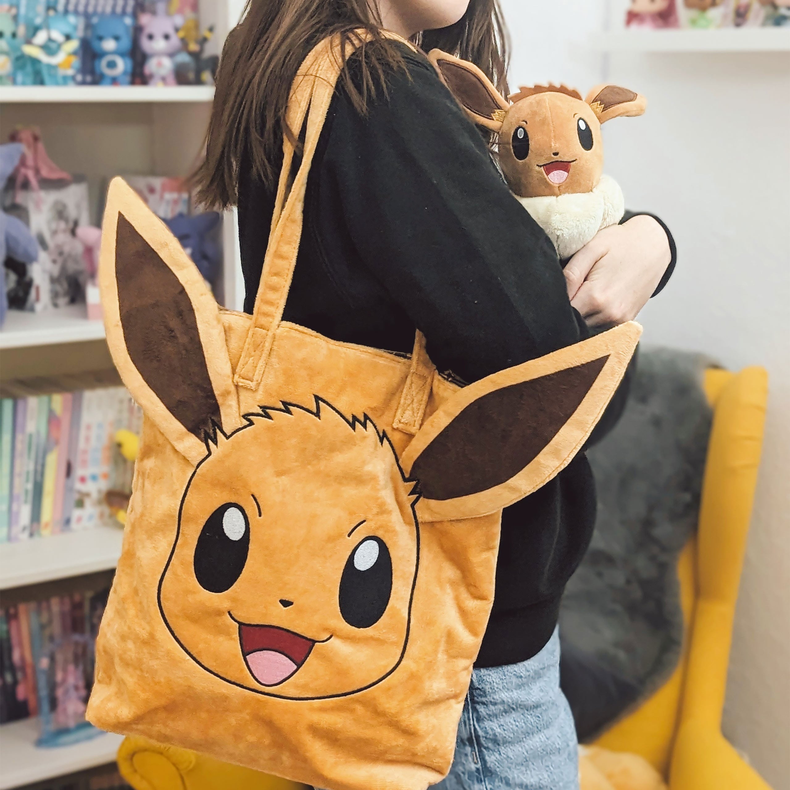 Pokemon - Eevee Plush Shopper Bag – Elbenwald