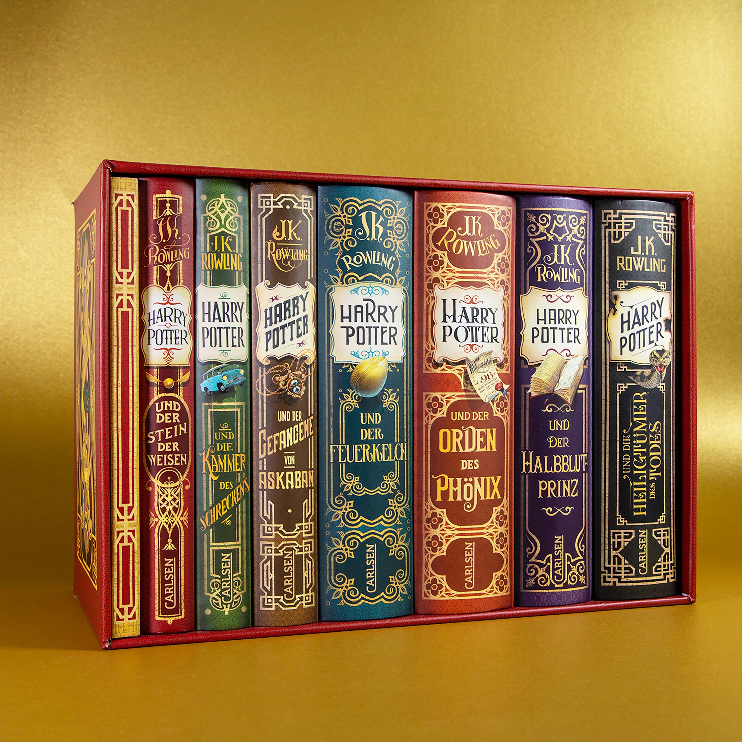 Harry Potter - Volumes 1-7 in Box Set with Exclusive Extra – Elbenwald