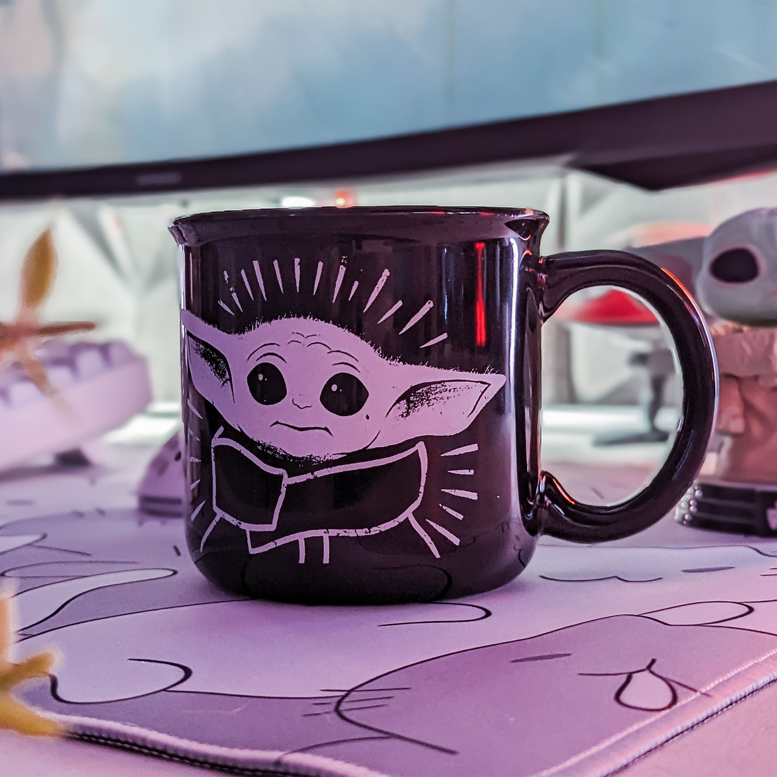 Grogu The Force Is Strong Mug - Star Wars The Mandalorian – Elbenwald