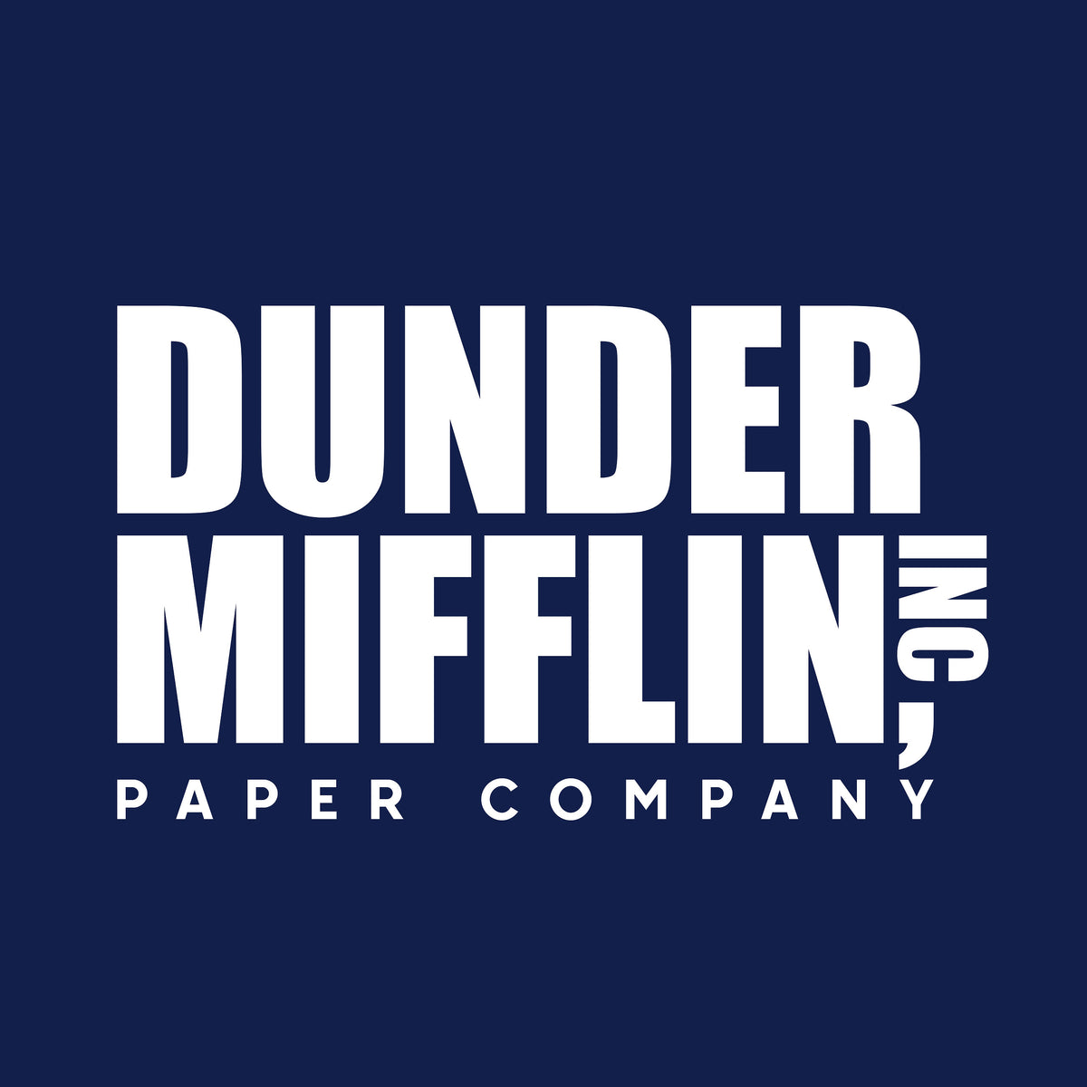 Product image Paper Company Logo T-Shirt for The Office Fans blue