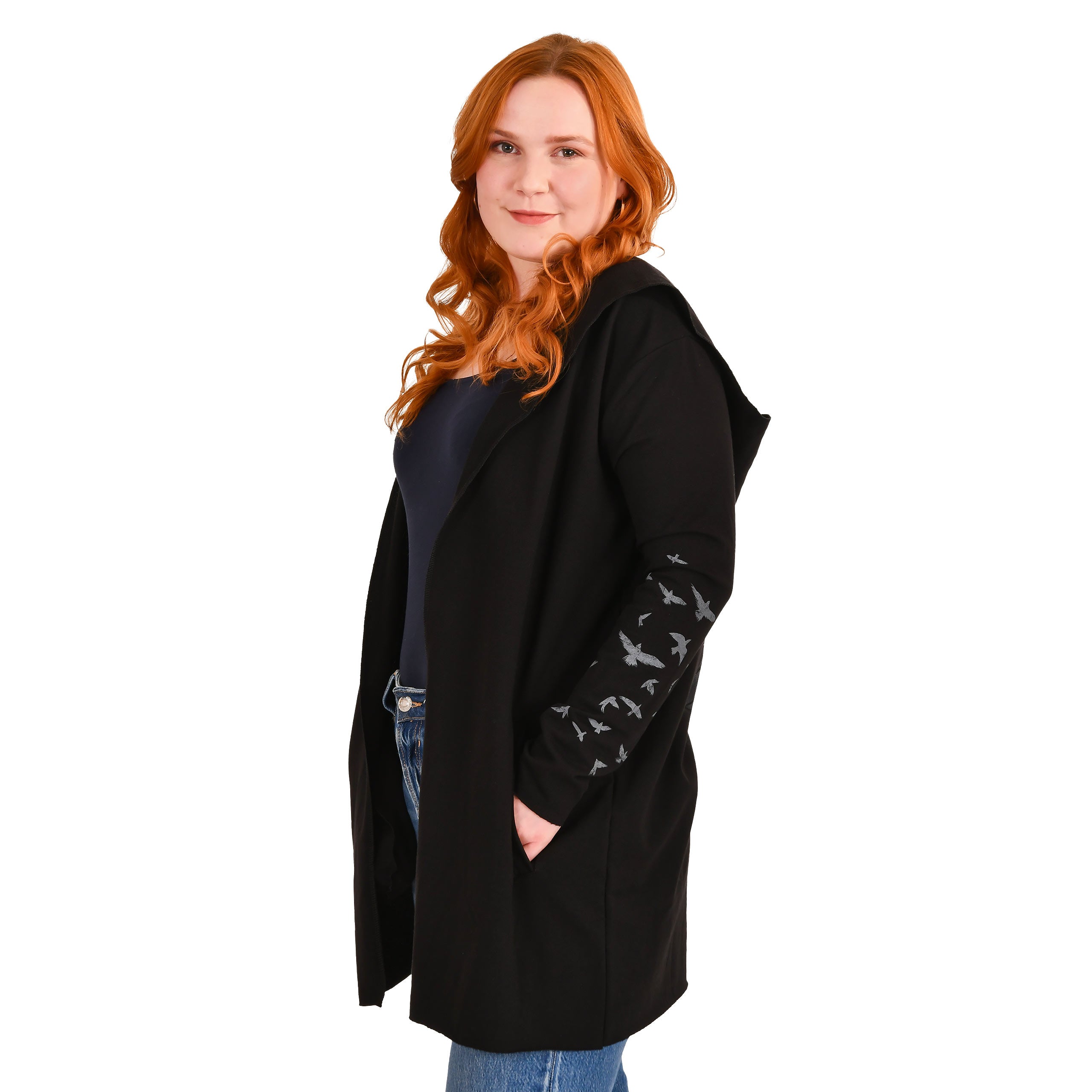 Product image Wednesday - Solitude Suits Me Hooded Cardigan