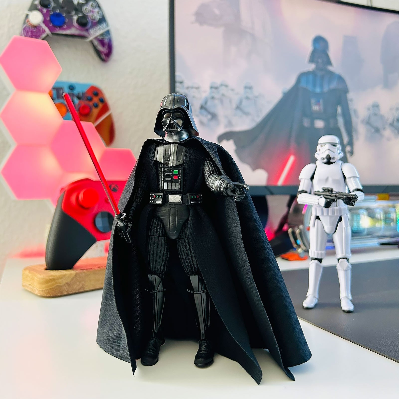 Darth Vader フィギュア Star Wars Star Wars - Darth Vader with Lightsaber Black Series Action Figure