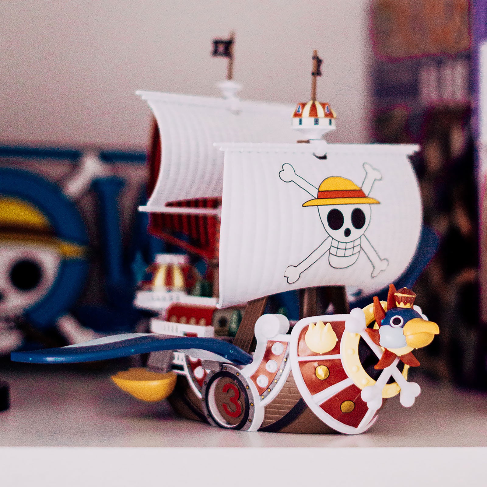 One Piece - Thousand Sunny Model Kit Figure – Elbenwald