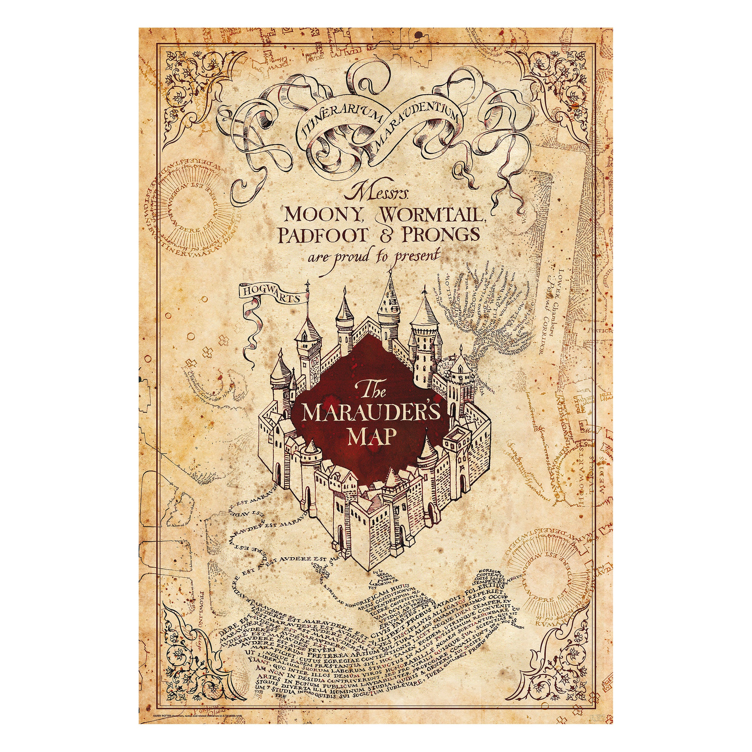 Product image Harry Potter - Marauder's Map Maxi Poster